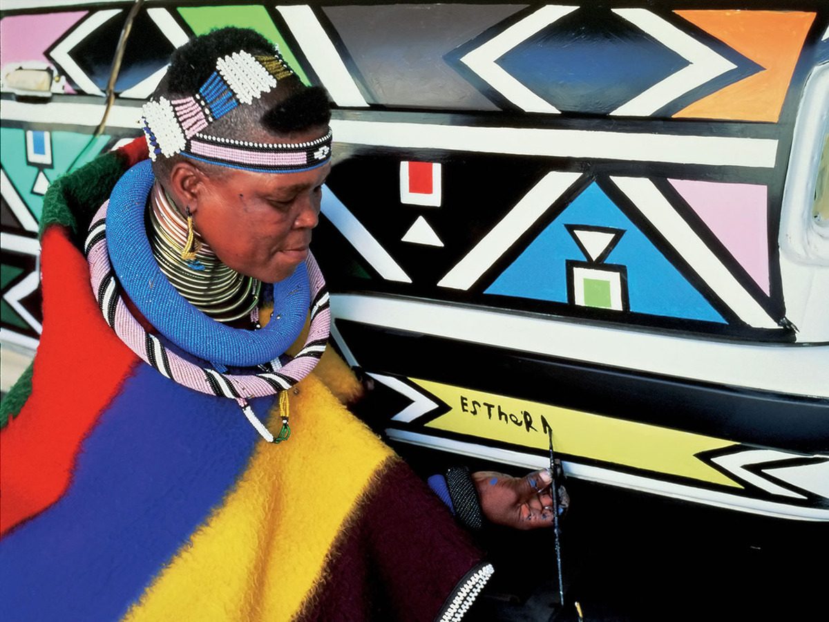 Historic Esther Mahlangu BMW Art Car returning home to South Africa after three decades