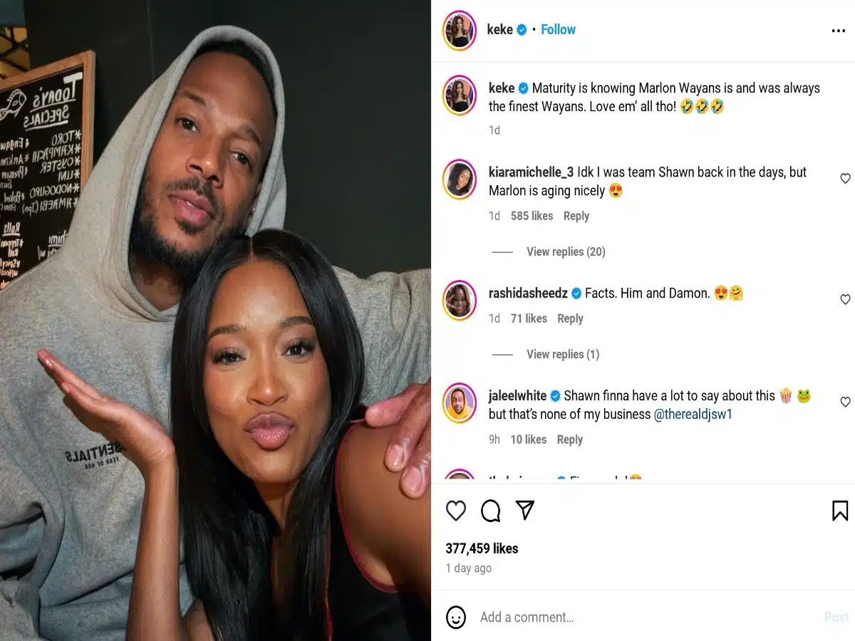 Keke Palmer puts an end to debate on who is the &#039;finest&#039; Wayans brother