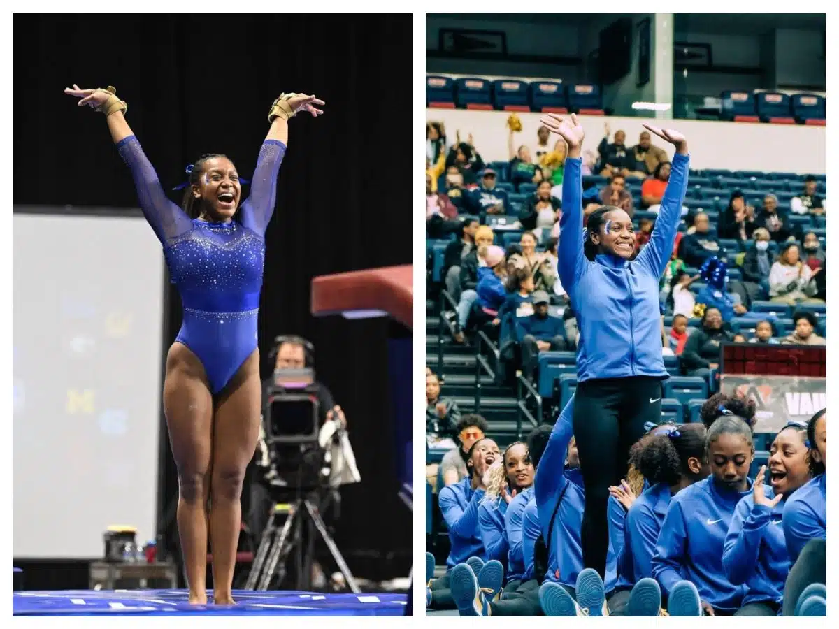 Fisk University’s Morgan Price makes history recording highest-ever score by an HBCU gymnast 