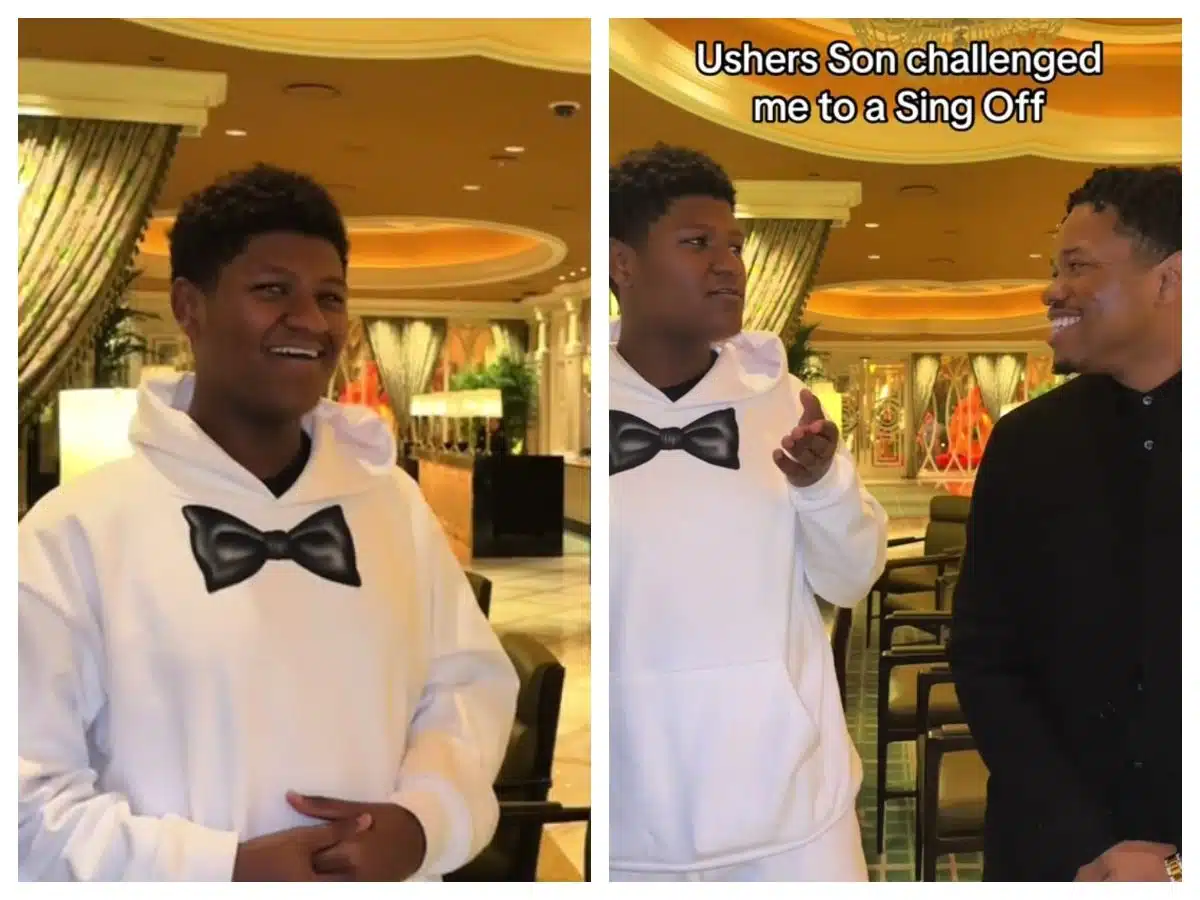 Watch: Usher’s 15-year-old son shocks the internet with his voice 