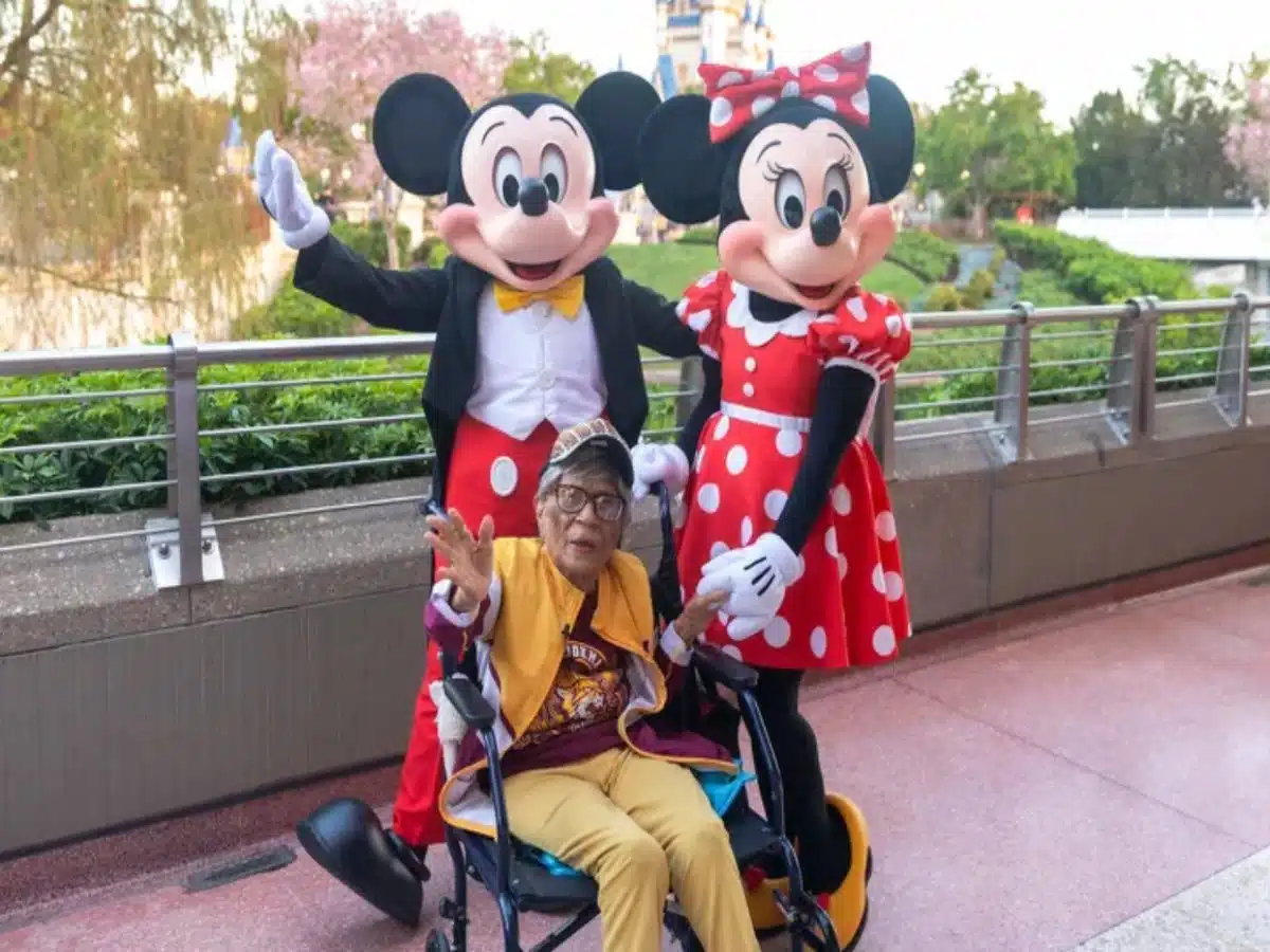 Oldest living Bethune-Cookman University alumna gets dream fulfilled, celebrates 106th birthday at Disney World