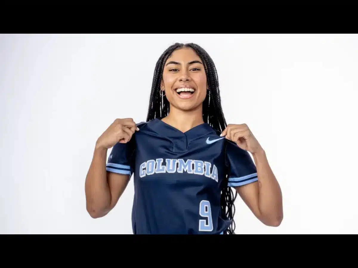 Meet Olivia Madkins, Columbia University’s first Black softball player