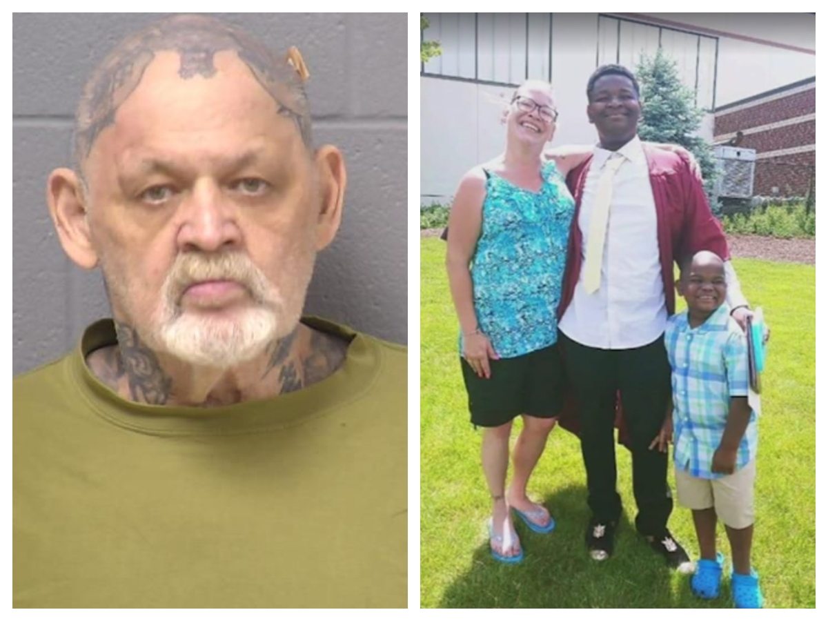 70-year-old charged with hate crime after allegedly shooting a white mom with Black sons