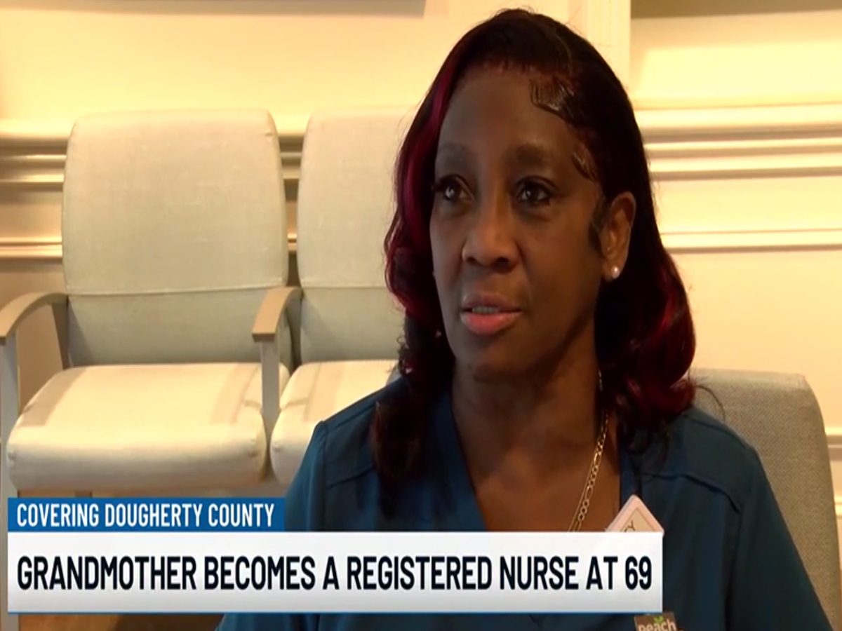Georgia grandmother defies the odds to become a registered nurse at 69 