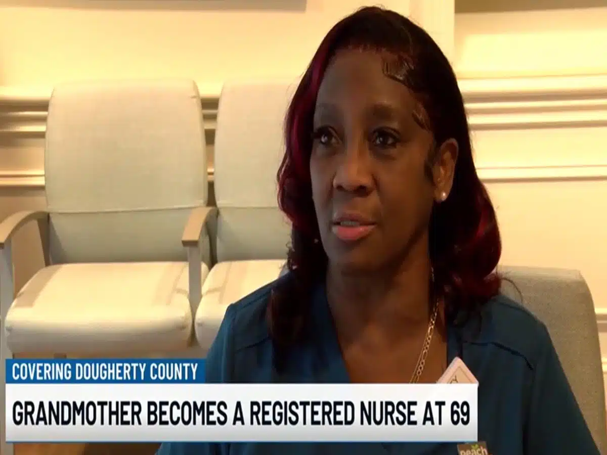 Georgia grandmother defies the odds to become a registered nurse at 69 