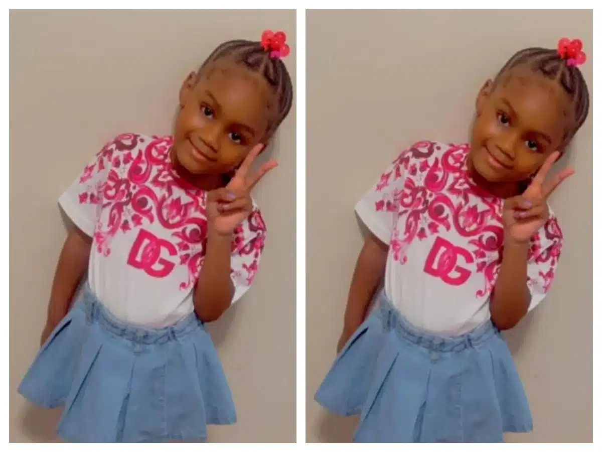 5-year-old girl shot dead sitting in a parked car with her father