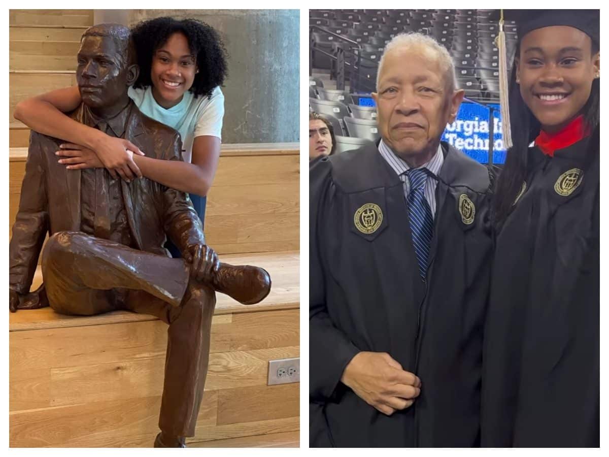 First Black Georgia Tech graduate presents granddaughter with diploma from same school 59 years later