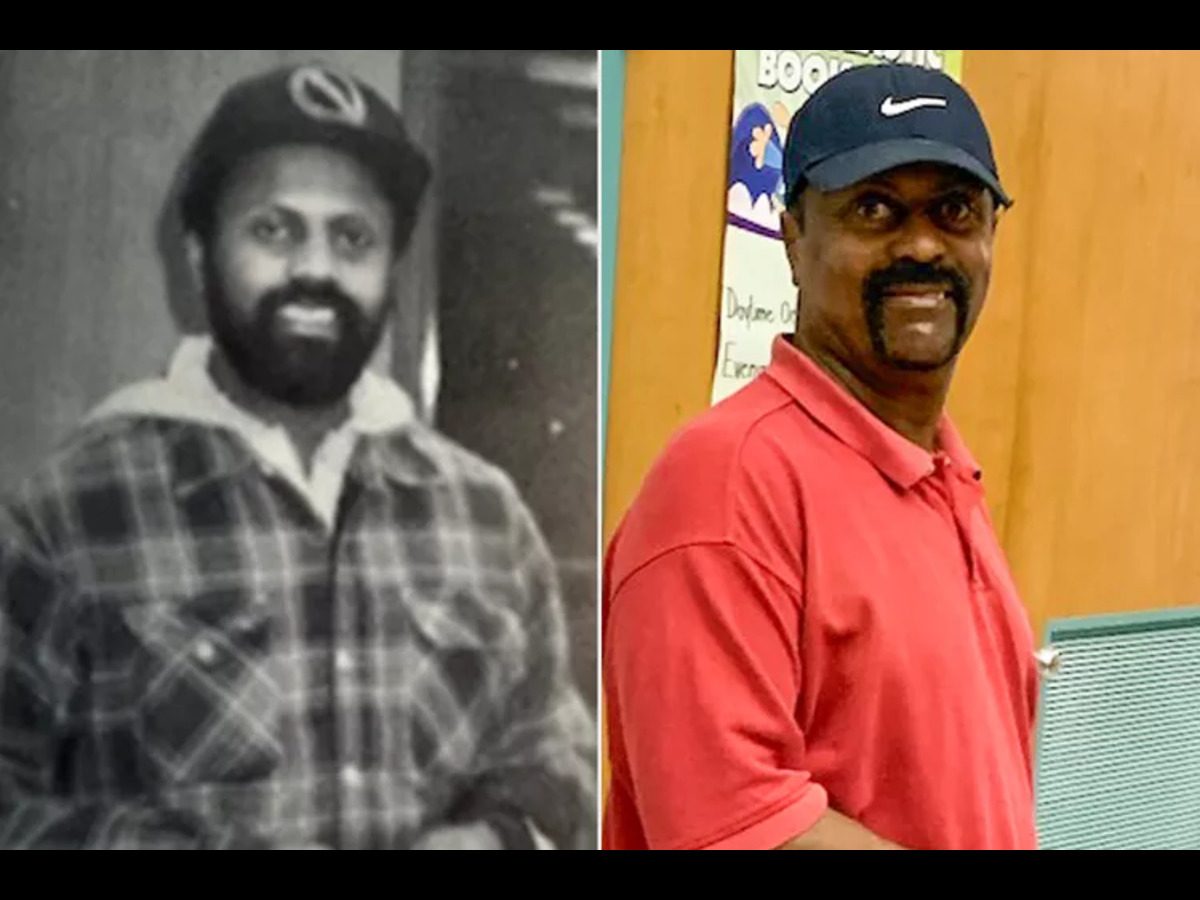 Elementary school custodian, 69, who has been working the same job at the same place for 50 years honored
