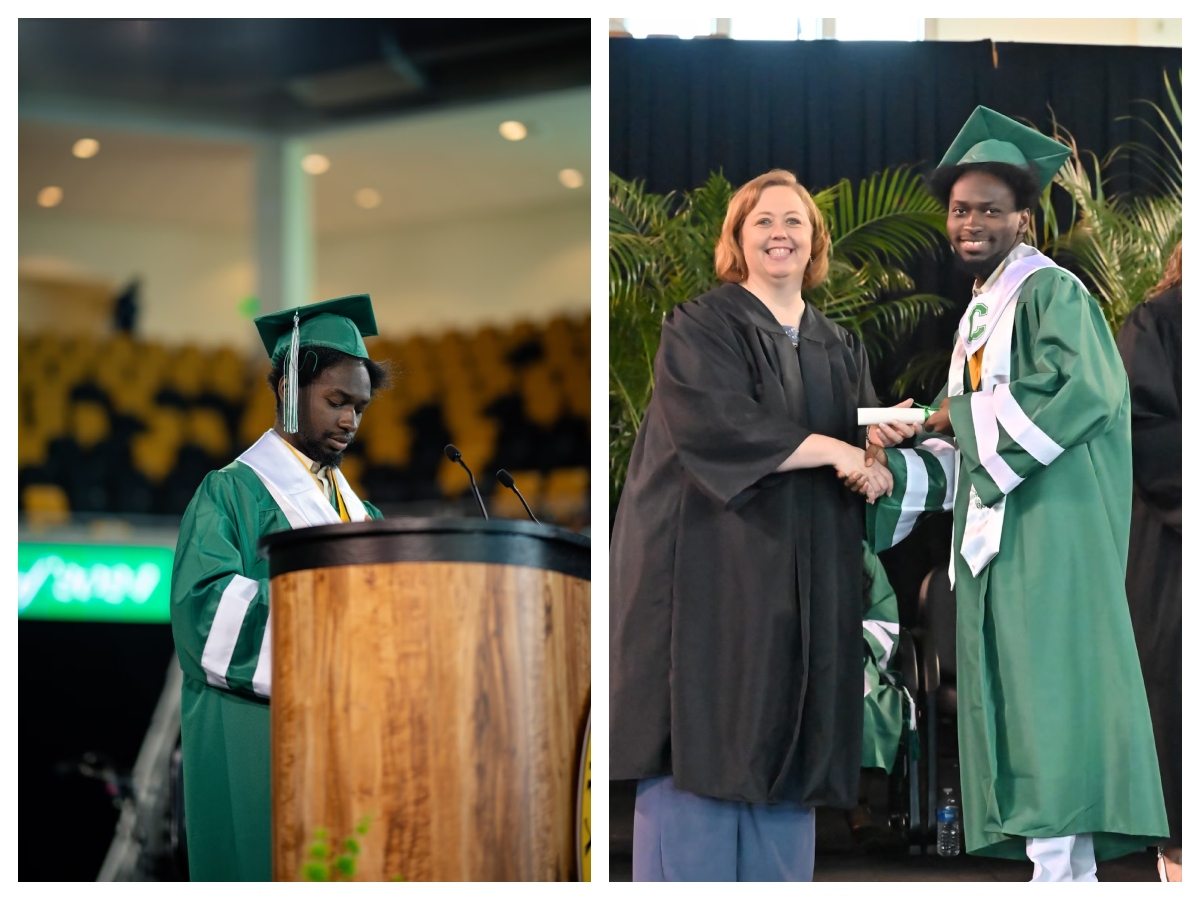 Homeless student defies the odds to graduate as valedictorian
