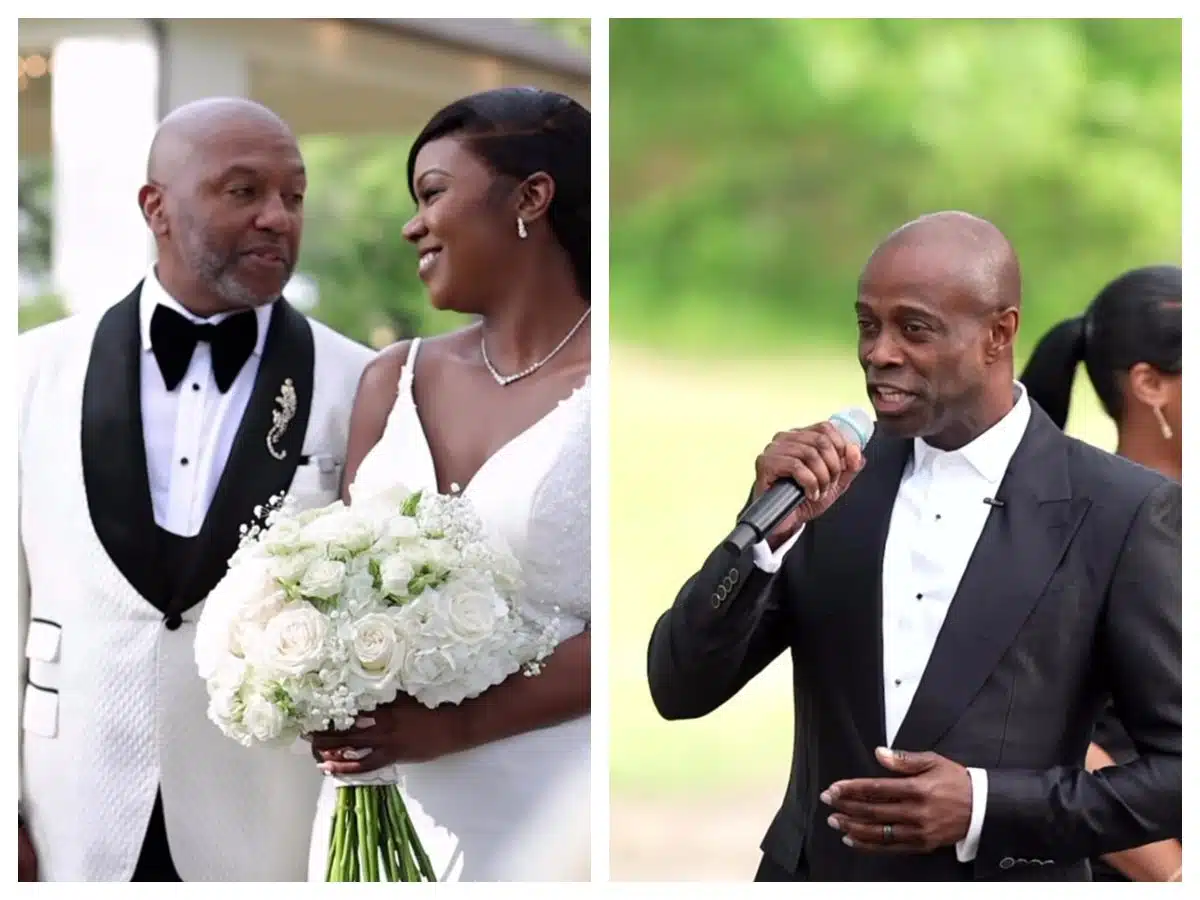 Couple who got engaged at Kem’s concert got a surprise performance from the R&B star at their wedding