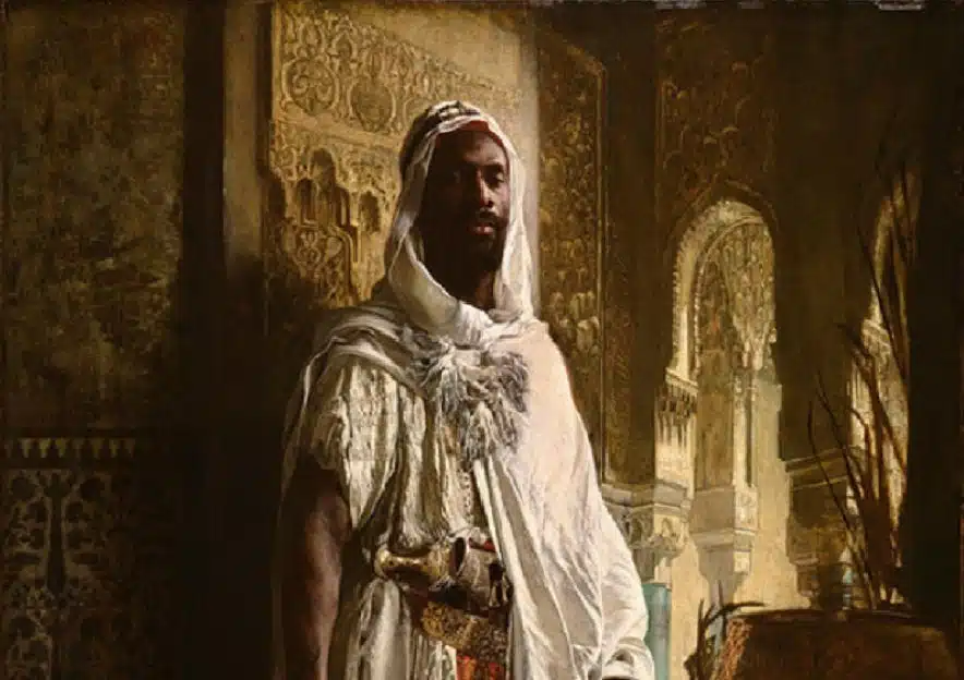 Eduard Charlemont, The Moorish Chief,1878 Photo: Essential African Knowledge