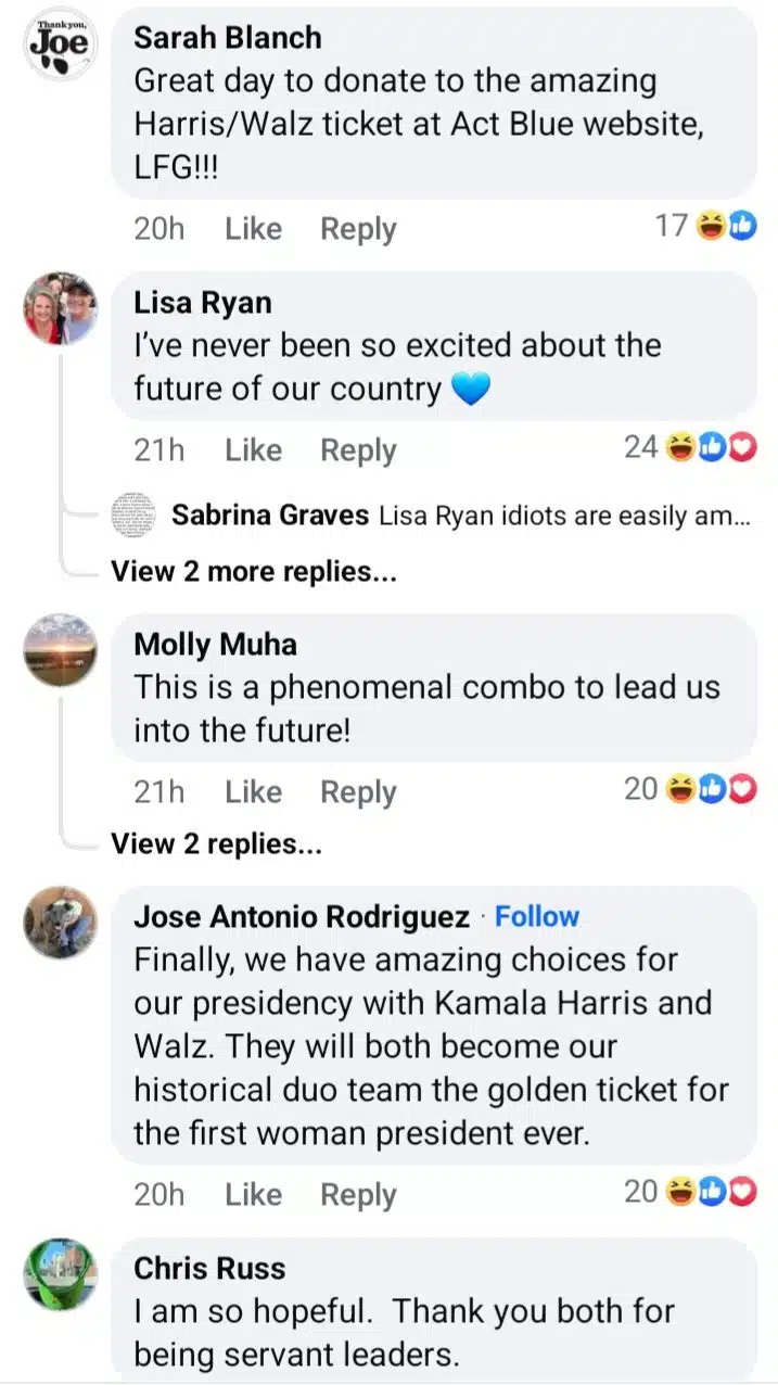 Kamala Harris warms hearts with her VP pick; check out what people are saying on social media