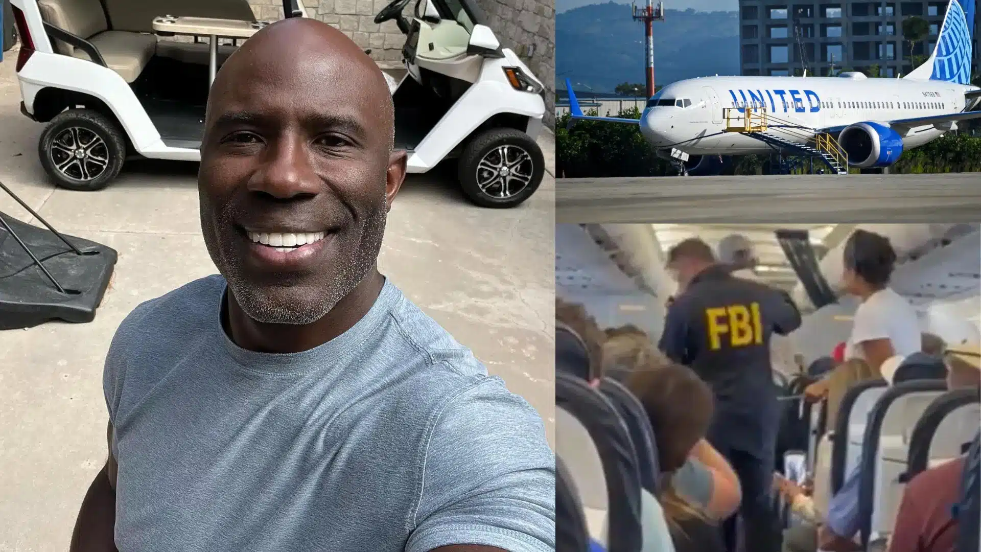 United Airlines apologizes and removes Terrell Davis from ‘no-fly list’ after the NFL legend was wrongfully handcuffed