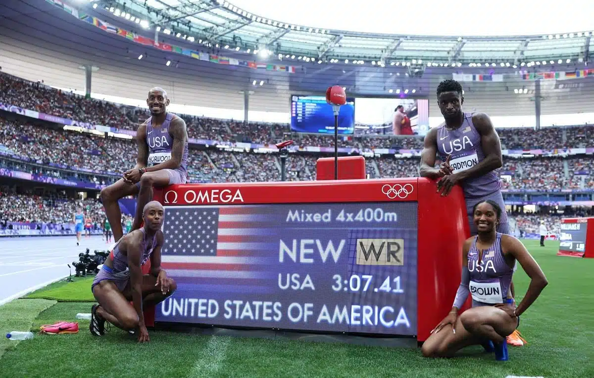 African-Americans make Olympic history