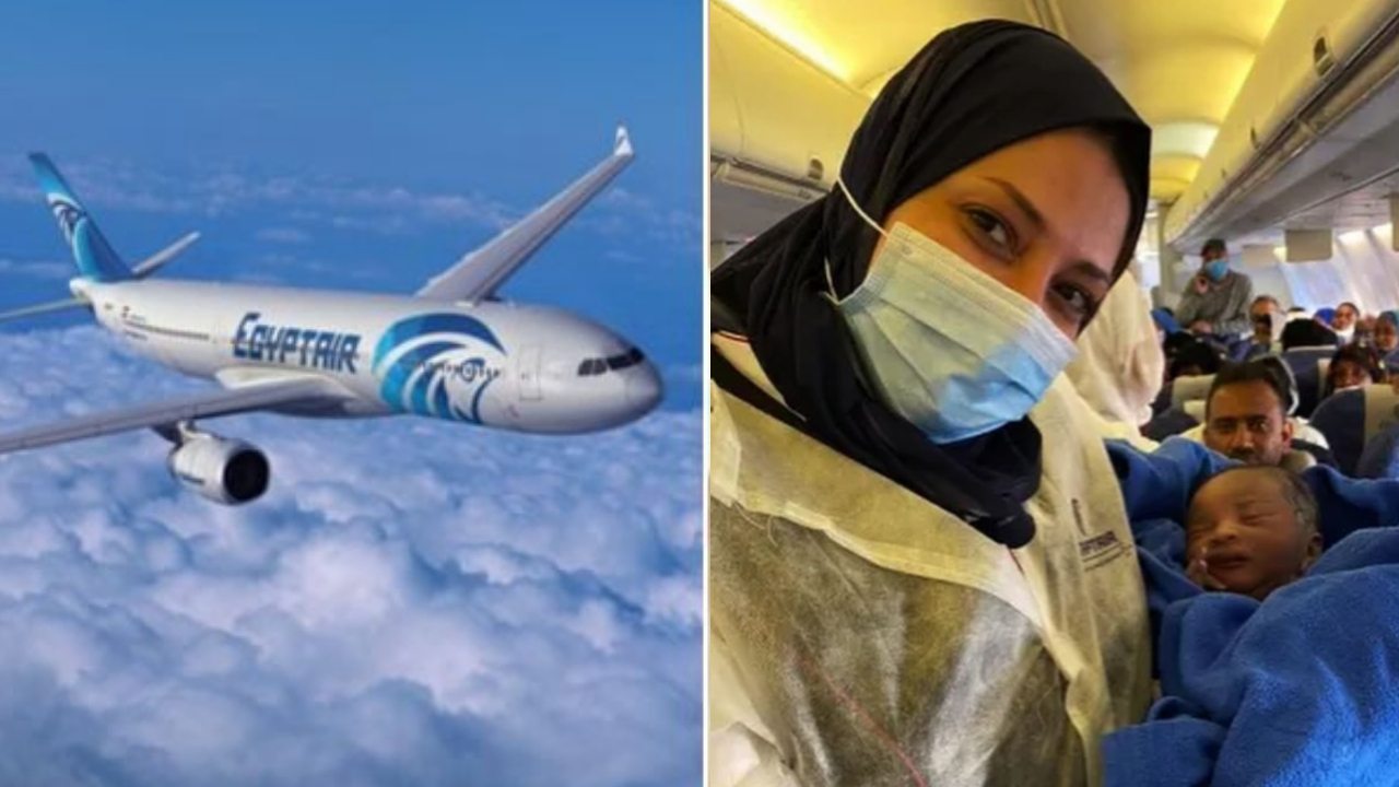 EgyptAir gifts lifetime travel ticket to baby born on board