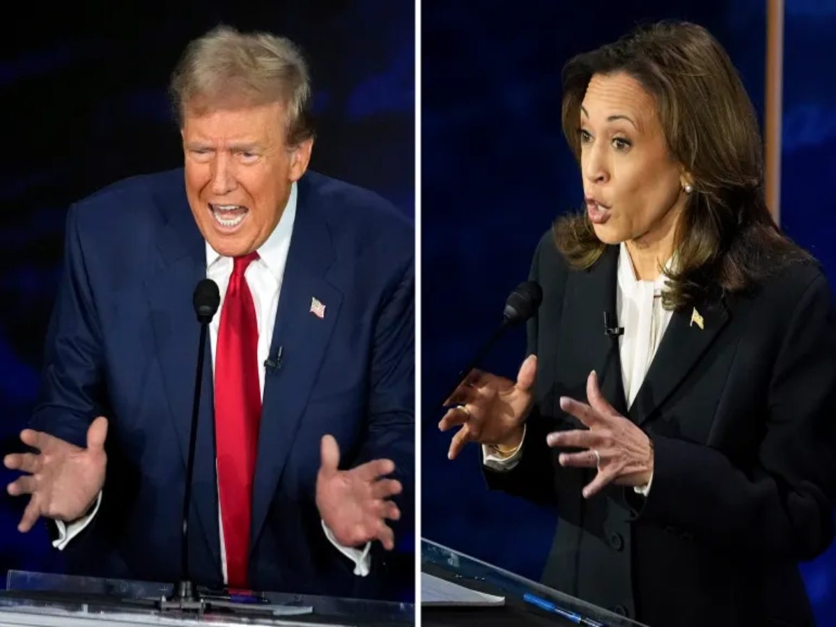 Kamala Harris discusses preparedness to challenge Trump over premature victory claims