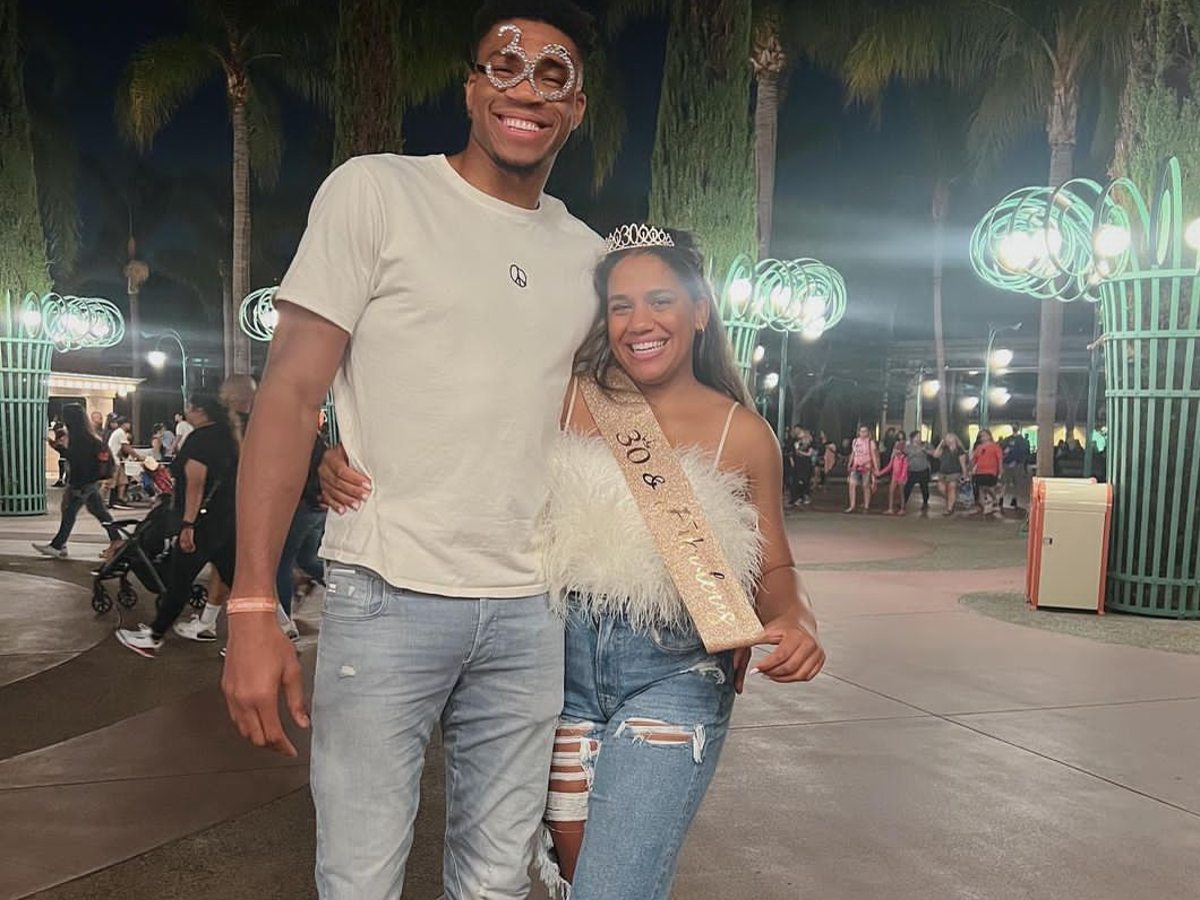 NBA superstar Giannis Antetokounmpo marries girlfriend Mariah Riddlesprigger in Greece