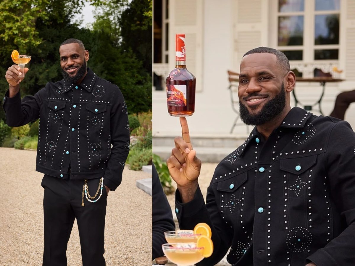 LeBron James partners with Hennessy for limited edition bottle of VS