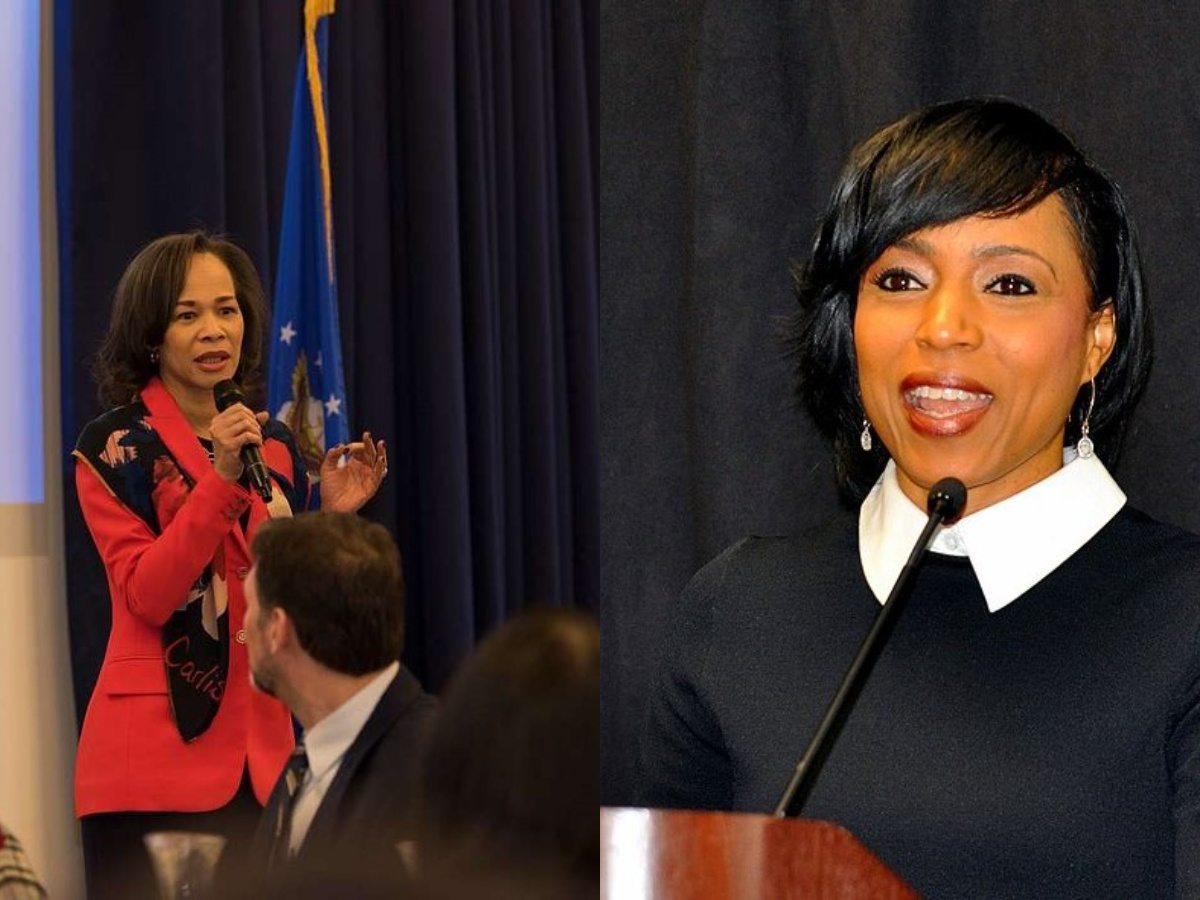 Lisa Blunt Rochester and Angela Alsobrooks