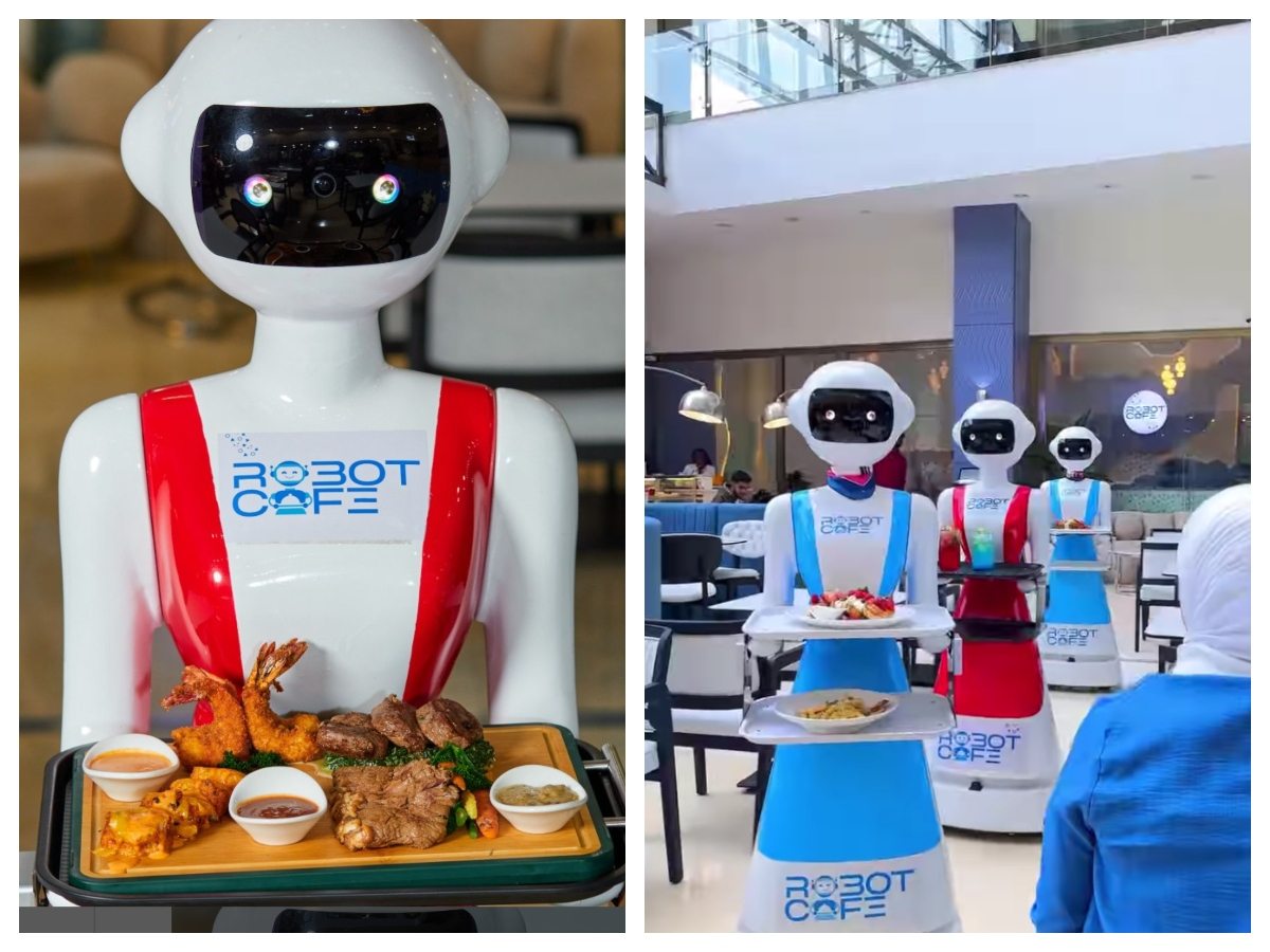 ‘I have never seen a restaurant like this one’: Meet the robot waiters making waves in Kenya