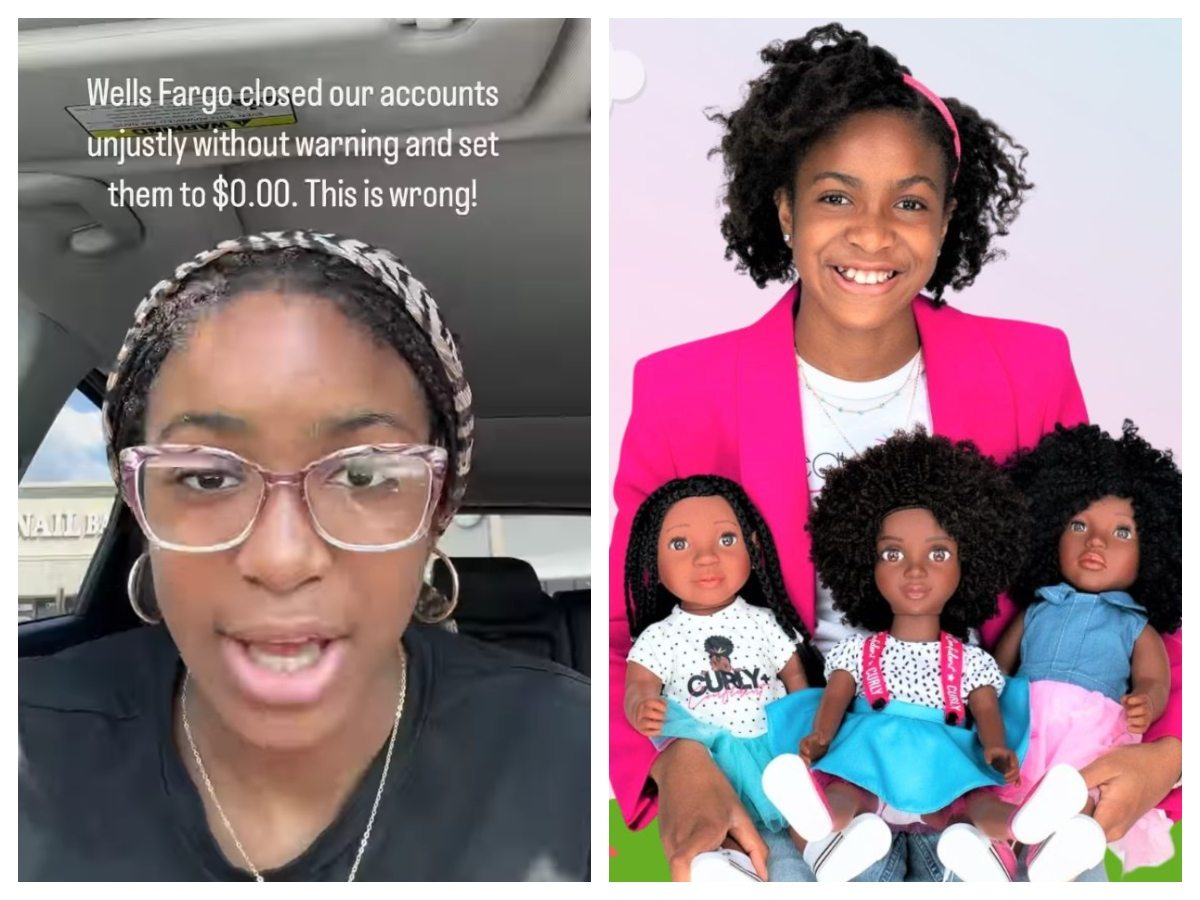 12-year-old CEO says Wells Fargo closed and emptied her bank account without any warning