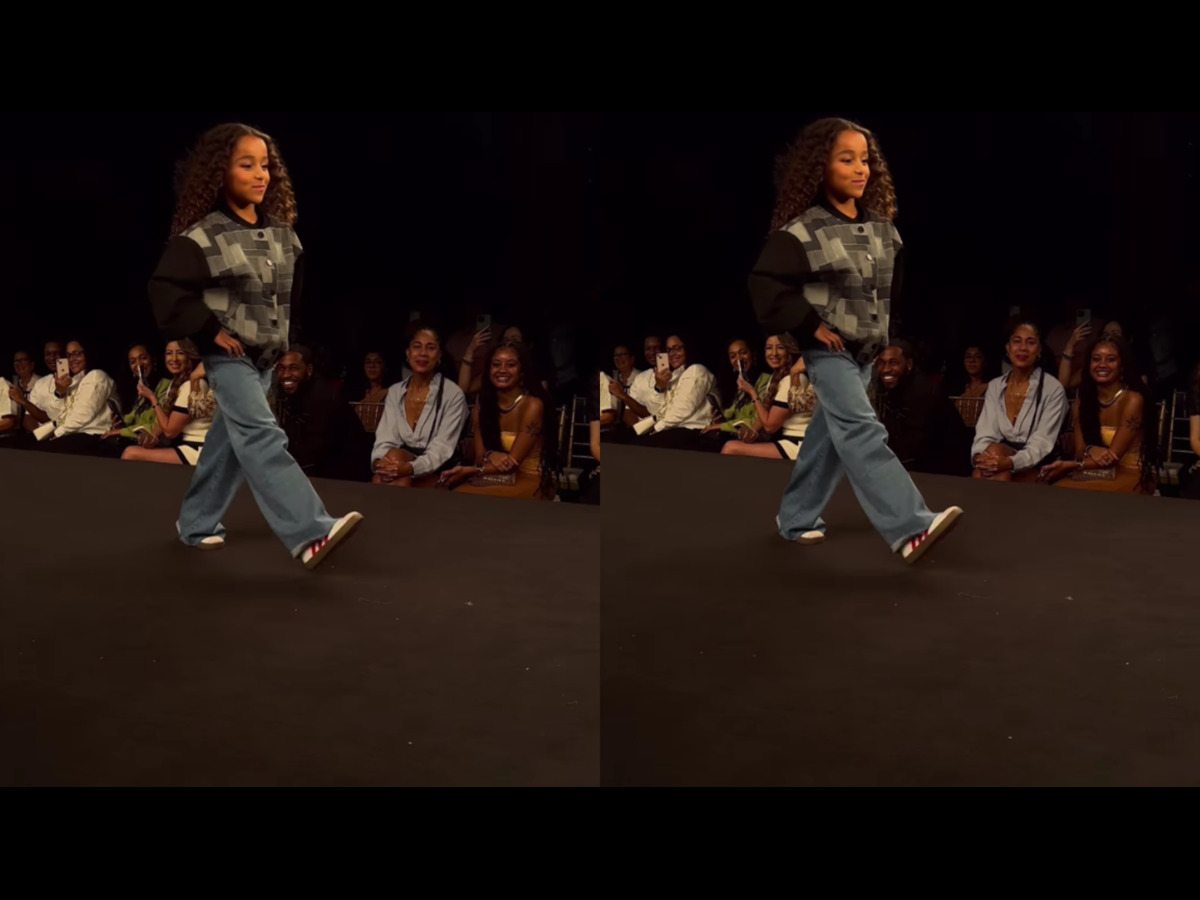 Watch: Blac Chyna’s daughter Dream Kardashian dazzles at runway debut at New York Fashion Week