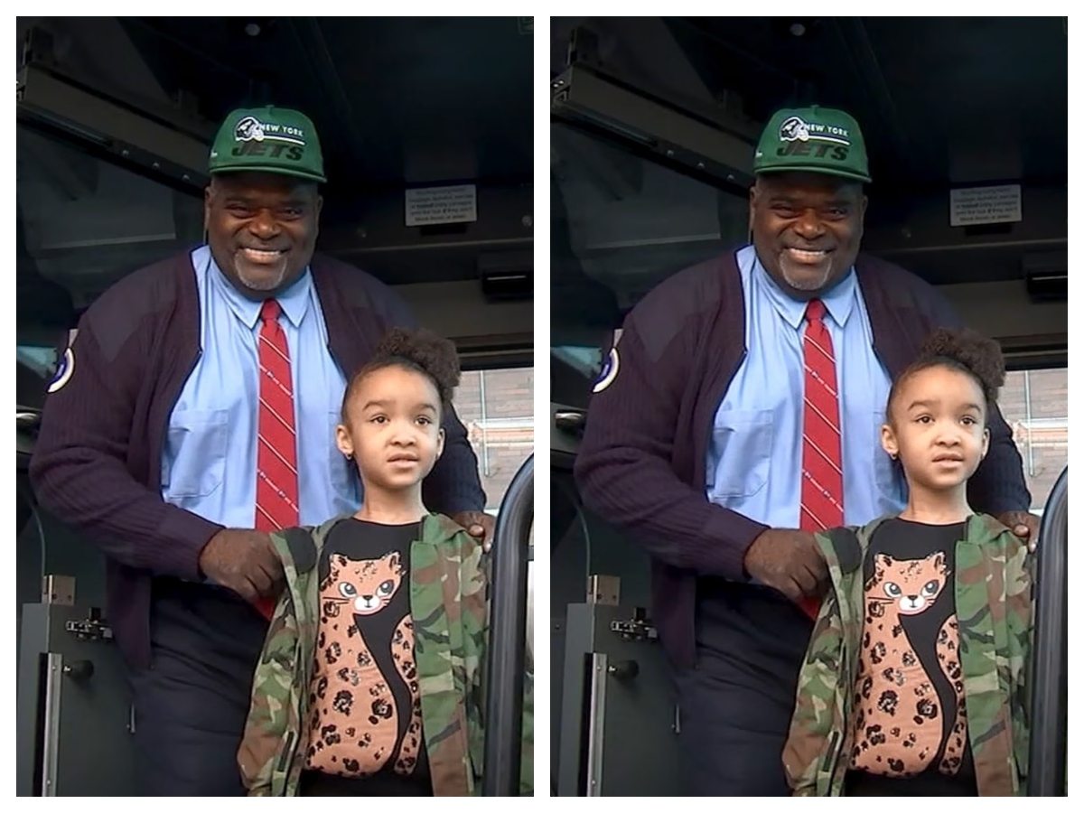 MTA bus driver finally reunites with 5-year-old girl he saved