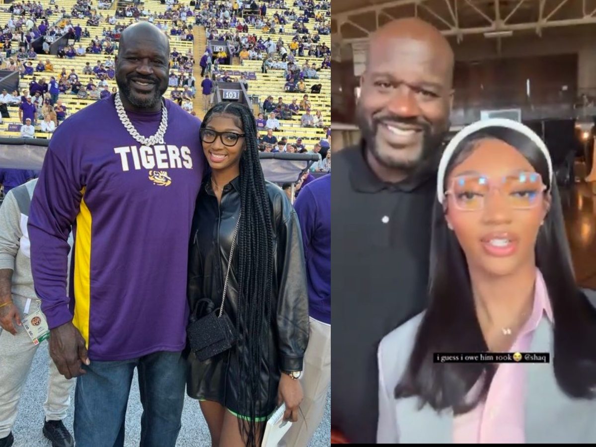 Shaq faces backlash after ‘creepy’ comment on Angel Reese’s ‘little shorts’