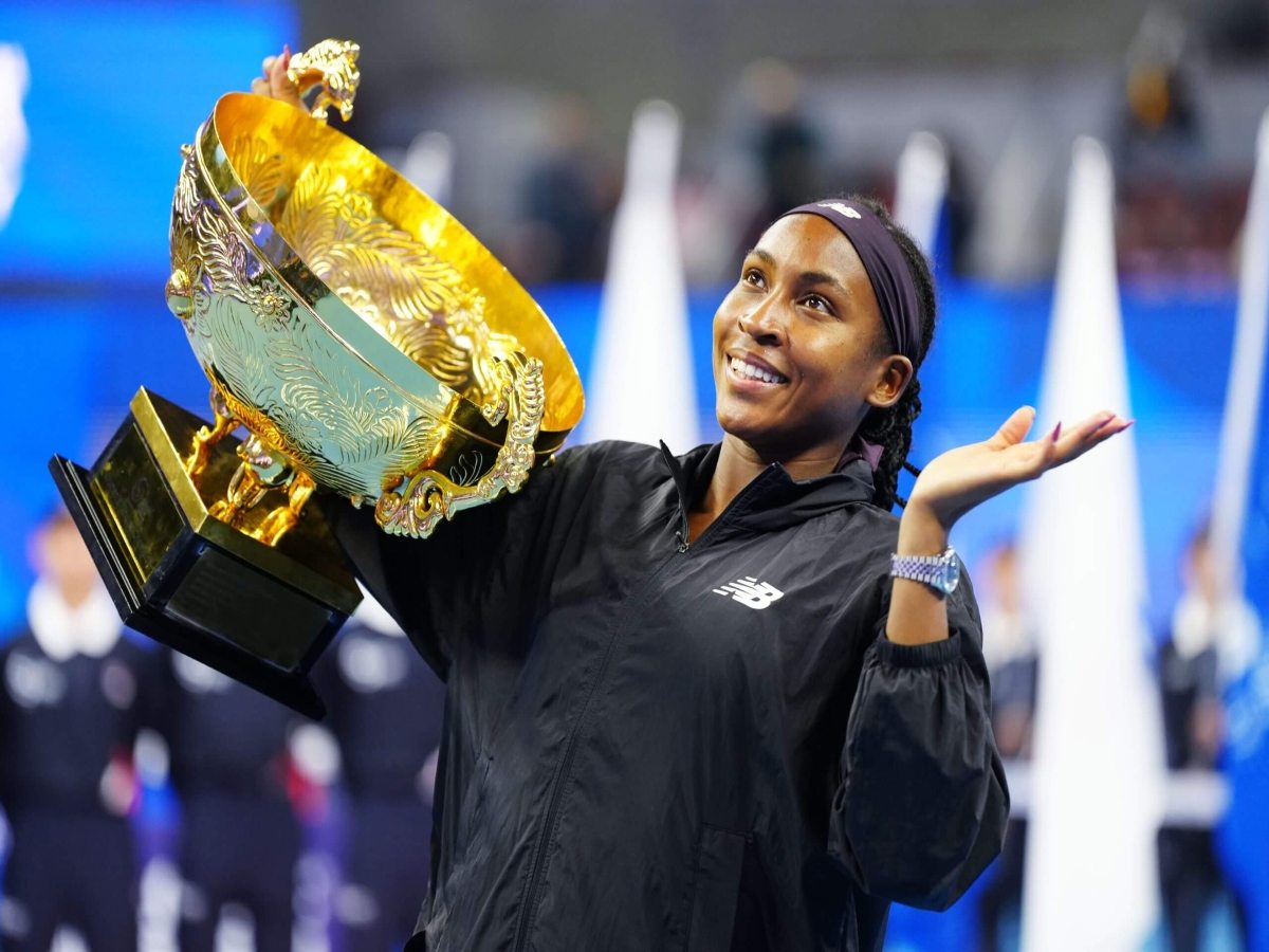 Coco Gauff becomes the first American woman to win China Open after Serena Williams