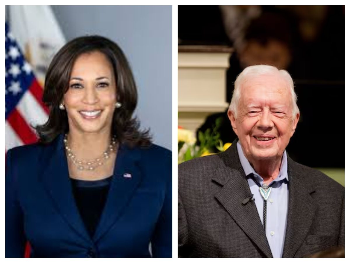 100-year-old Jimmy Carter finally fulfills heart desire of voting for Kamala Harris