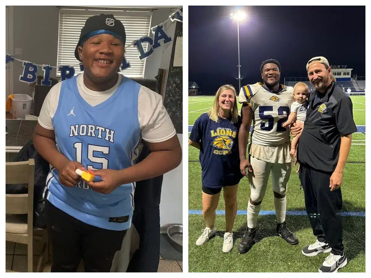 Student who suddenly lost both parents and sister gets new family after his football coach adopts him 