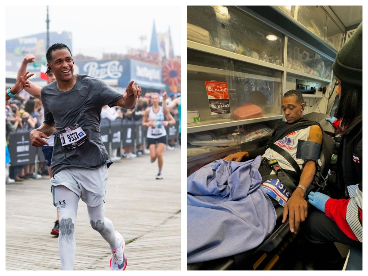 The real reason T.J. Holmes ended up in an ambulance at the Chicago Marathon revealed