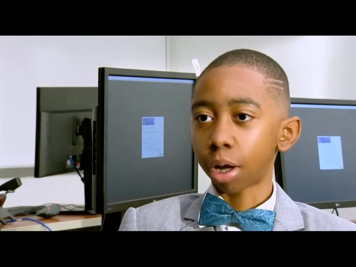 14-year-old Baltimore boy makes history as the youngest freshman at his university