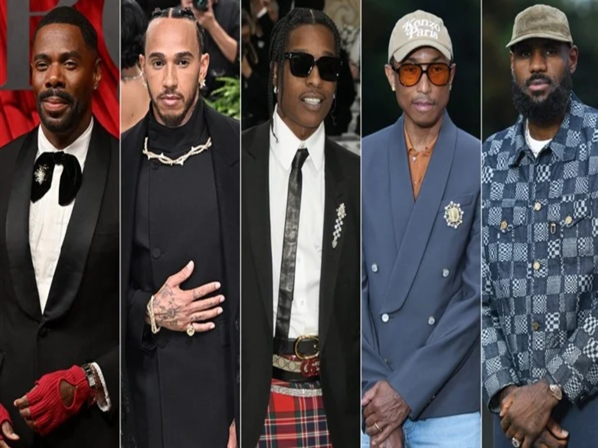 Colman Domingo, Lewis Hamilton, A$AP Rocky, Pharrell Williams, LeBron James