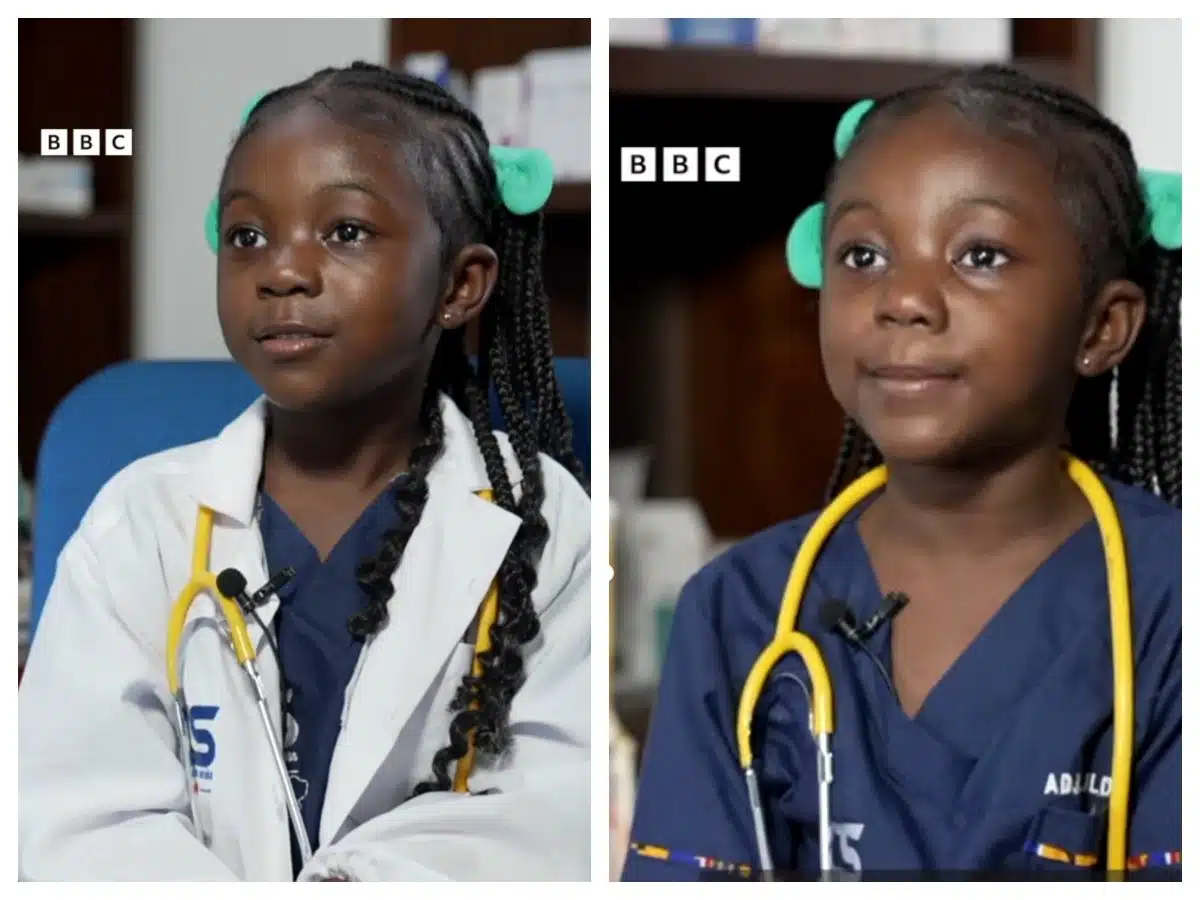 5-year-old Ghanaian ‘Little Doctor’ stuns the internet with her medical expertise