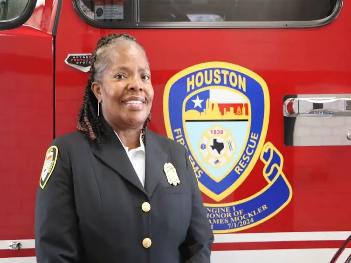 Marion Spann makes history as Houston Fire Department’s first Black woman Fire Marshal