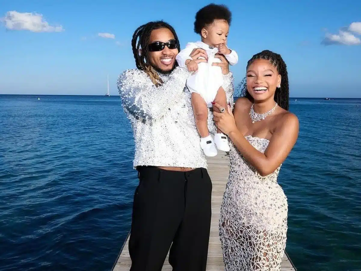 ‘Leave Halle alone’ – DDG tells fans after Halle complained about their son featuring on livestream 