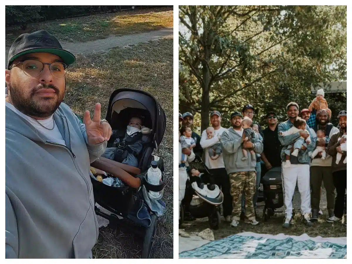 First-time dad who felt isolated shocked after 20 dads gather to support his fatherhood journey 