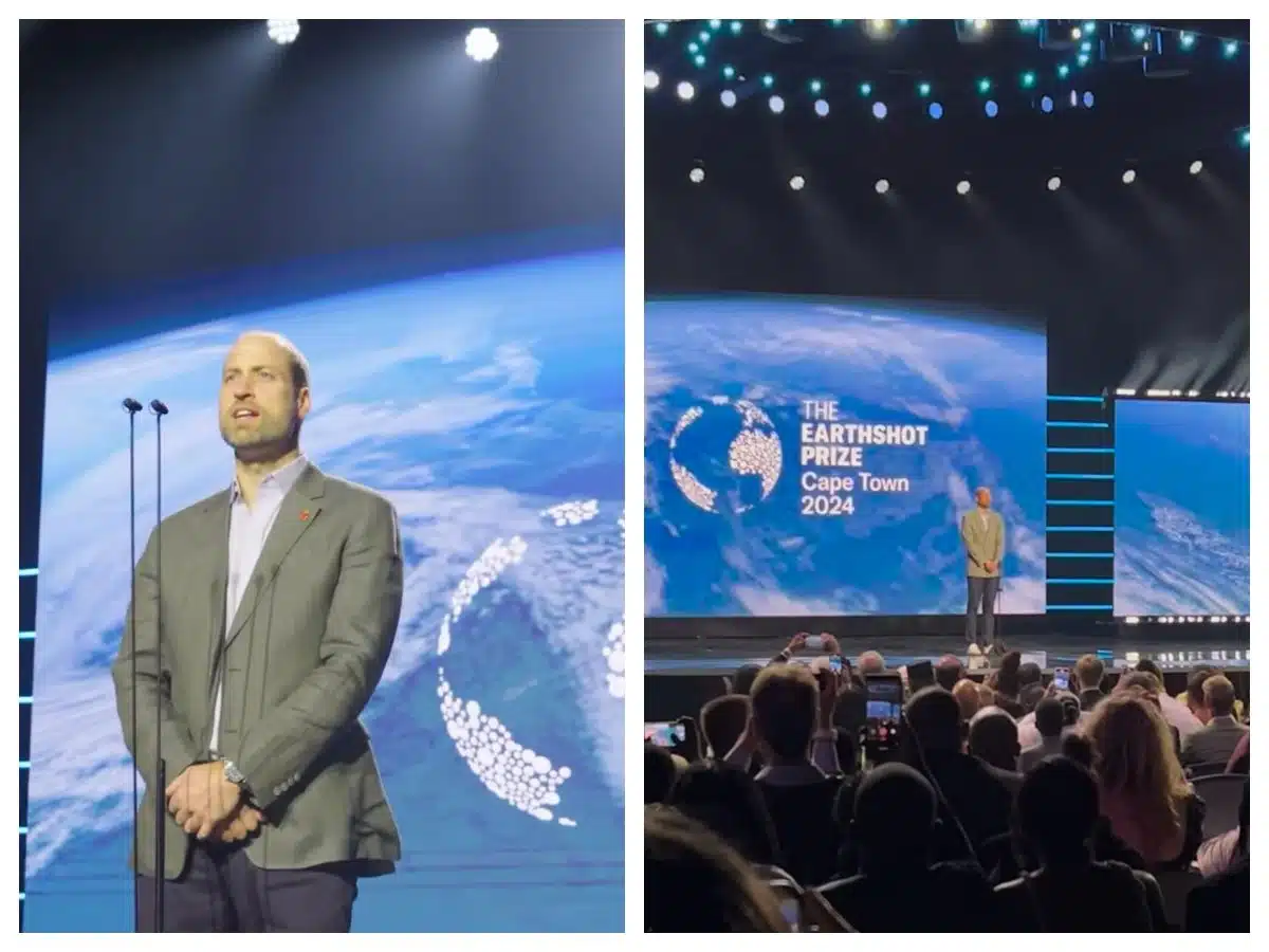 Prince William wows crowd after speaking nine African languages at the Earthshot Prize Awards 