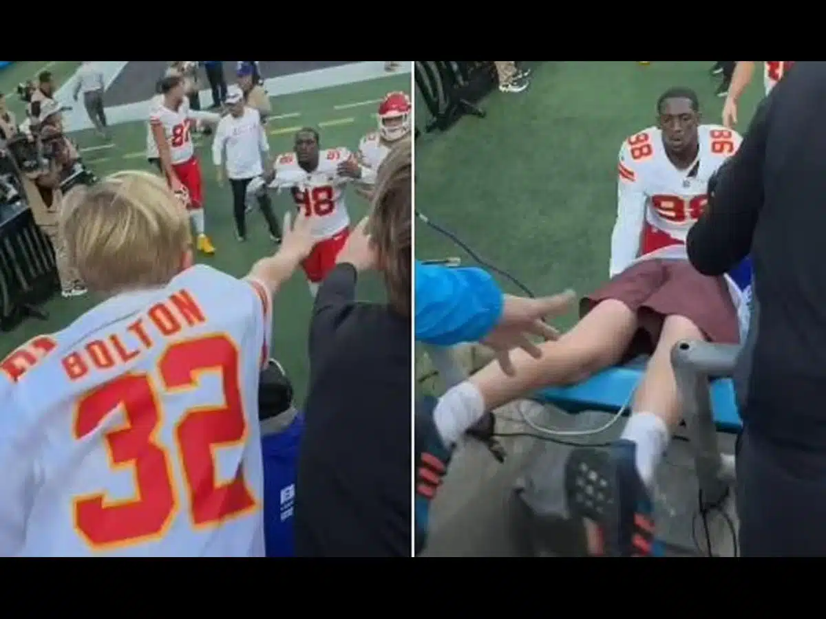 Heroic act by Kansas City Chiefs star saves child who fell out of the stands