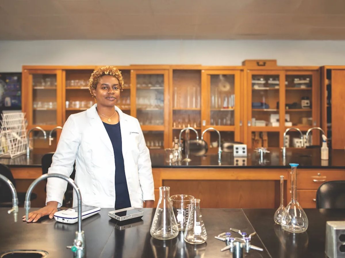 Bermudian scientist Dr. Carika Weldon