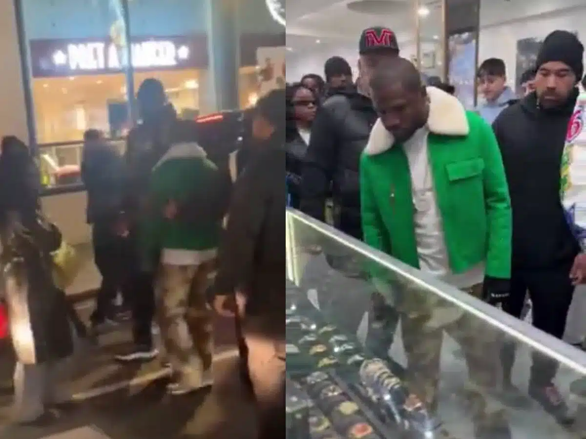 Floyd Mayweather ‘attacked by mob’ while shopping in London