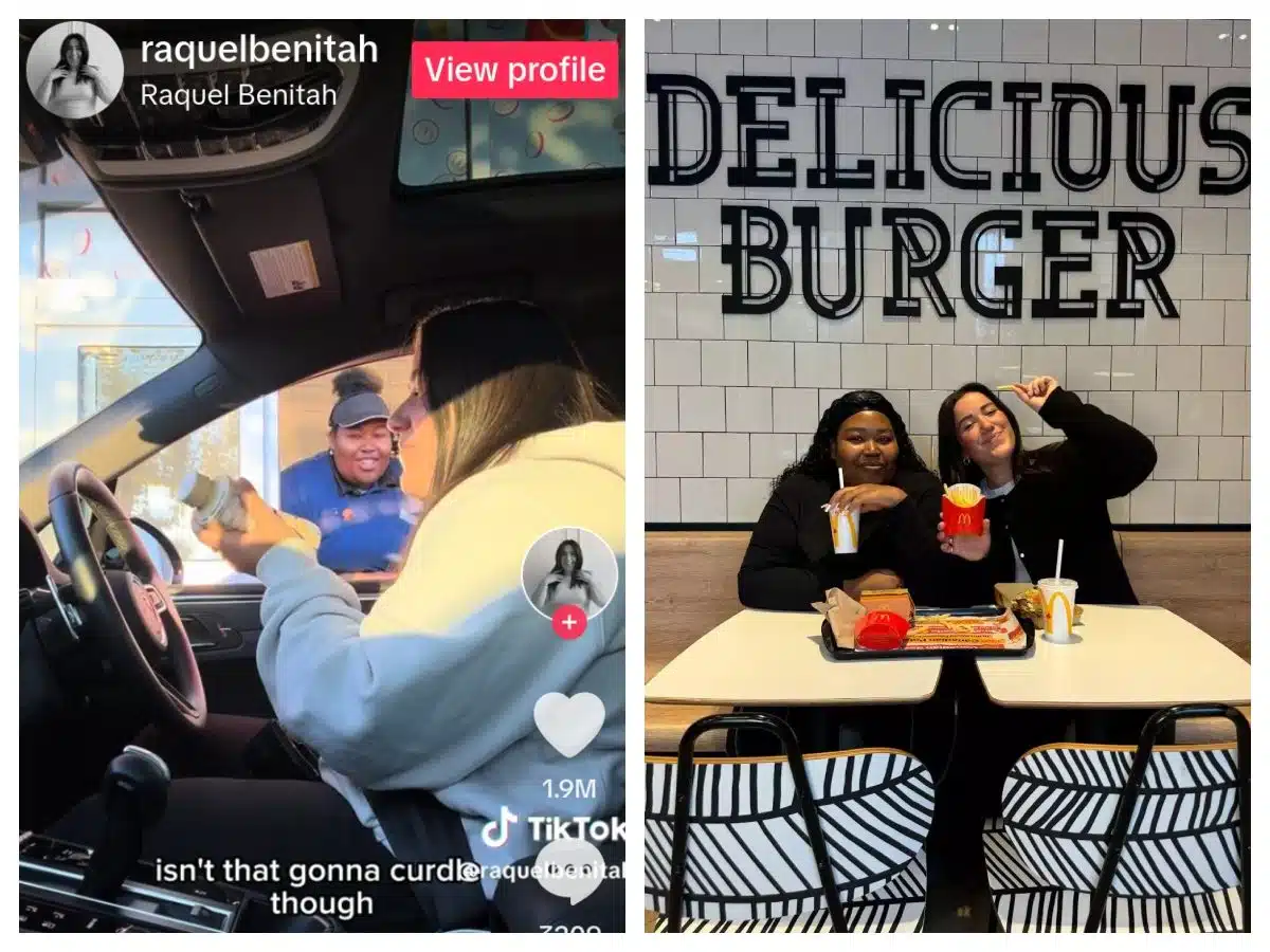 TikTok can’t get enough of women who had an ‘instant connection’ at a McDonald’s drive-thru and now inseparable