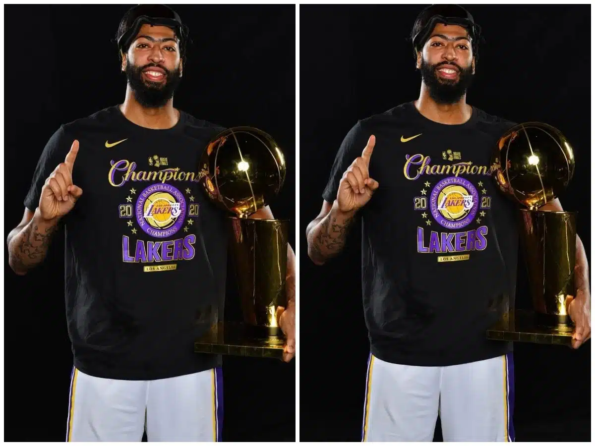 Anthony Davis supports Lakers staffer’s family who lost their home to LA fires