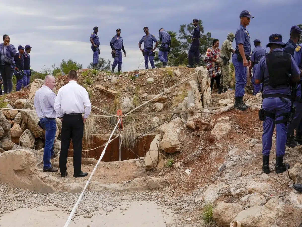 100 illegal miners reportedly dead after being trapped for months in South African mine