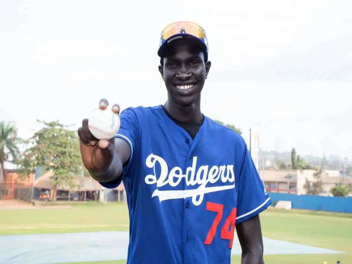 This 17-year-old is the first player from South Sudan to sign a professional baseball contract