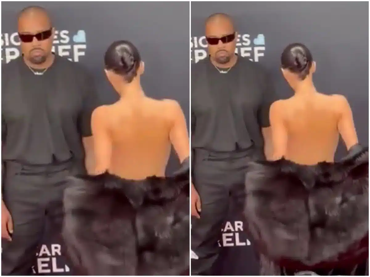 Fans outraged over Bianca Censori’s ‘naked’ outfit next to Kanye West on 2025 Grammys red carpet