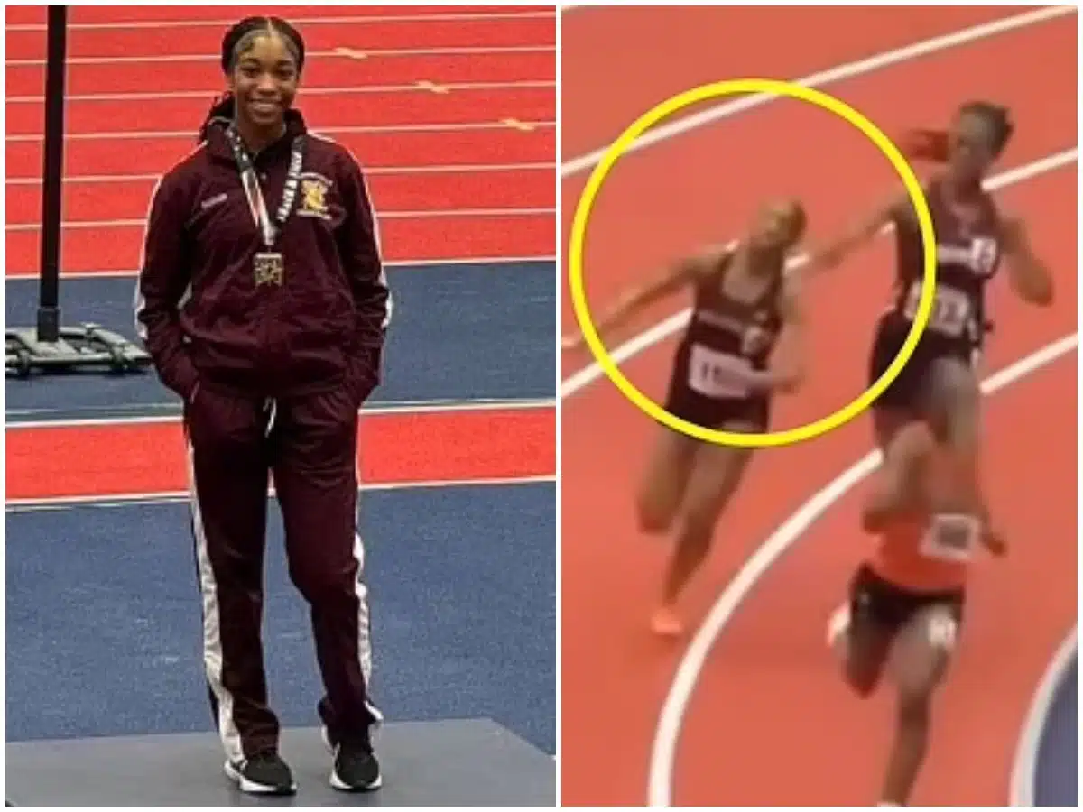 Brazen baton attack in high-school race leaves spectators in shock