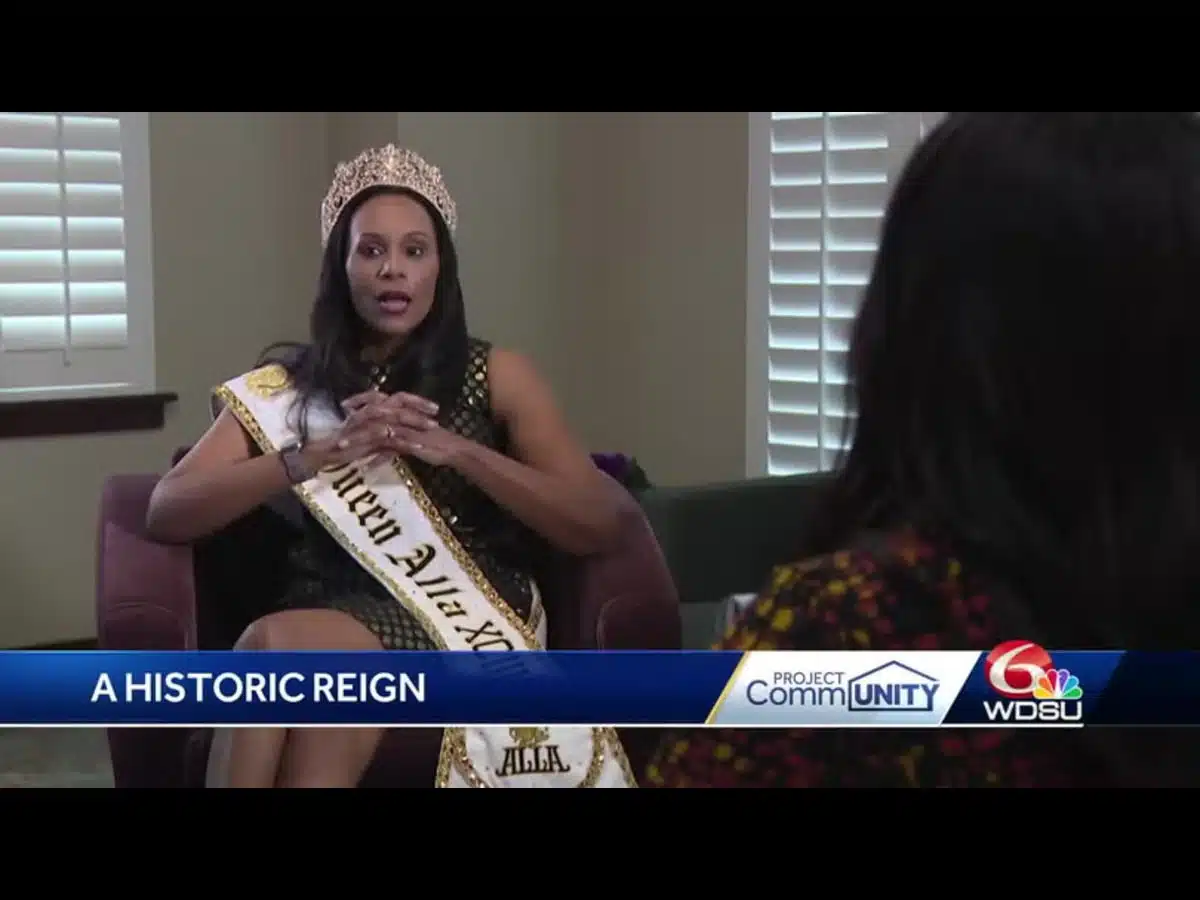 Carnival royalty: Meet the first Black queen of ALLA Mardi Gras Parade 