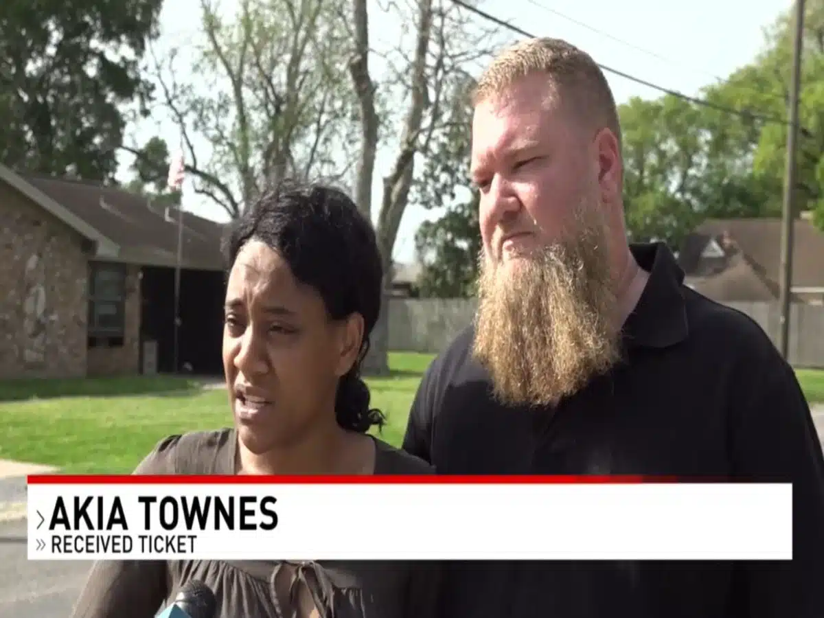Couple demands apology after Black wife was stopped while walking and ticketed, white husband wasn’t